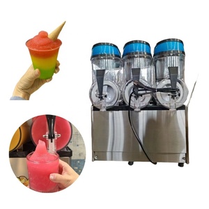 1/2/3 Tanques Comercial Frozen Slush Drink Machine Ice Slush Juicer Machine Margarita Ice Fruit Drink Smoothie Machine para Bar - Product Image 6