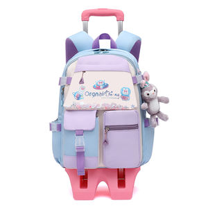 2023 nouveau dessin animé étudiant sac <span class=keywords><strong>à</strong></span> dos filles garçons cartables avec Six roues enfants chariot sacs enfants sac <span class=keywords><strong>à</strong></span> dos <span class=keywords><strong>à</strong></span> roulettes - Product Image 3