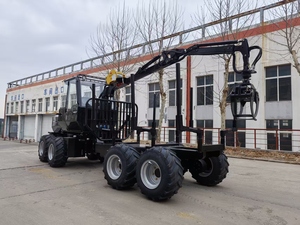 Caricatore di Tronchi Certificato CE con Gru e Rimorchio con Pinza per Legname, Capacità Nominale 5 Tonnellate, Rotazione a 360 Gradi per Fattoria e <span class=keywords><strong>Foresta</strong></span> - Product Image 2