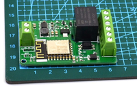 Módulo de relé de red WIFI, módulo de entrada DC 7V ~ 30V, 10A, 220V, color verde, ESP8266, nuevo