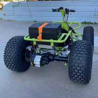 Nuevo Go Kart Eléctrico de 1000W 48V 20Ah con Llantas de 8/10 Pulgadas para Niños y Adultos, con Frenos de Disco, Transmisión por Eje, Alcance de 40 km y Capacidad de Carga de 200 kg