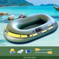 Vente chaude Stock 1/2/3/4 Personnes Épais PVCgonflable Bateau air Bateau Gonflable Bateau De Pêche pour Les Aventures En Plein Air