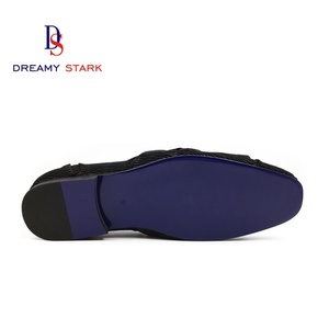 Zapatos de Vestir de Cuero Genuino para Hombre, Hechos a Mano, Duraderos, de Alta Calidad, con Diseño de Tela Especial y Logotipo Personalizado - Product Image 3