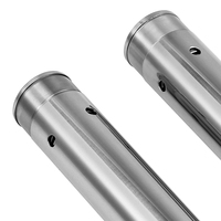Tubes de fourche chromés TCMT 49 mm compatibles avec Harley Dyna Street Fat Bob Low Rider 2006-2017, amortisseur avant, suspension XF2906C703-E