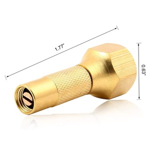 WZAUTO mandrin <span class=keywords><strong>à</strong></span> air torsadé <span class=keywords><strong>à</strong></span> <span class=keywords><strong>visser</strong></span> en laiton gonfleur de <span class=keywords><strong>pneu</strong></span> buse outil <span class=keywords><strong>à</strong></span> main pour gonfler des voitures autobus camions vélos motos - Product Image 3