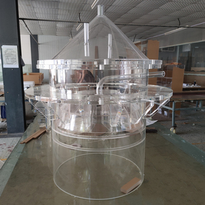 Customized Transparent Acrylic Experimental Instrument, Organic Glass Round Tube Equipment, Experimental Device - Product Image 3