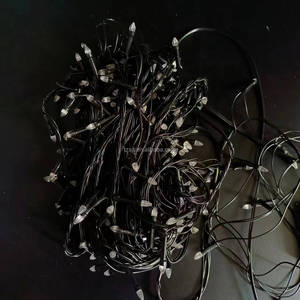 Nhà máy tùy chỉnh dòng màu đen với nhấp nháy bong bóng đèn <span class=keywords><strong>Led</strong></span> ngoài trời chiếu sáng dự án đầy đủ của sao đèn - Product Image 6