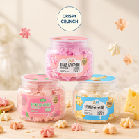 Biscuits aux fruits croustillants en gros 27g, collation probiotique pour enfants, école, fête, voyage, boîte personnalisée OEM