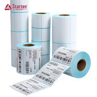 Papel de Impresión de Etiquetas Térmicas Directas Personalizadas, Etiqueta de Envío de 100x150, Etiqueta de Transferencia Térmica para Paquetes de Logística