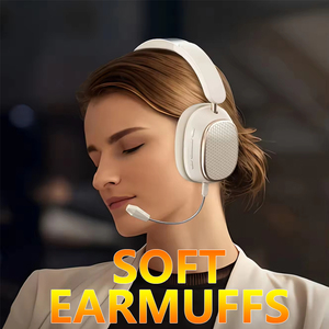 Audifono à suppression active du bruit sur l'oreille ANC sans fil USB Gamer sans fil stéréo OEM moniteur d'oreille avec casque MIC-Headset - Product Image 2