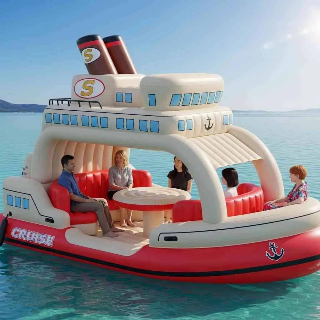 Giant Inflatable Boat - New Design for Outdoor Water Fun