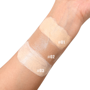 Base de Maquillaje de Doble Punta con <span class=keywords><strong>Brocha</strong></span>, Cobertura Natural de Larga Duración, Maquillaje Facial 2 en 1, Base de Maquillaje que Cambia de Color - Product Image 5