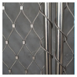 Virola personalizada Tipo Inox 316 Red de cuerda de alambre Flexible Cable de acero inoxidable Webnet X Tide Rope Mesh - Product Image 4