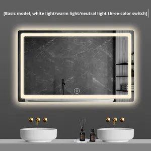<span class=keywords><strong>Espejo</strong></span> de <span class=keywords><strong>Baño</strong></span> Inteligente Moderno <span class=keywords><strong>con</strong></span> Pantalla Táctil LED <span class=keywords><strong>Antivaho</strong></span> <span class=keywords><strong>y</strong></span> Luz, para Uso en Villas <span class=keywords><strong>y</strong></span> Apartamentos - Product Image 6