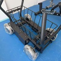 Equipo de Entrenamiento de Fuerza Funcional para Gimnasio Comercial: Trineador de Empuje y Arrastre con Resistencia Magnética Dual