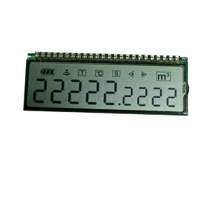 Tùy chỉnh <span class=keywords><strong>7</strong></span> đoạn Mono chữ số đơn sắc TN STN FSTN HTN <span class=keywords><strong>LCD</strong></span> cho mực nước điều khiển Meter - Product Image 2