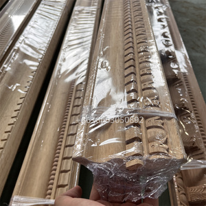 Moulures <span class=keywords><strong>d</strong></span>écoratives en teck massif pour armoires <span class=keywords><strong>de</strong></span> cuisine, moulures <span class=keywords><strong>de</strong></span> couronne en bois massif - Product Image 5
