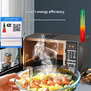 فرن ميكروويف Galanz سعة كبيرة 23L بطانة مطلية مريحة عملية تدفئة مسطحة فرن ميكروويف تقليل الضوضاء الخفيفة - Product Image 6