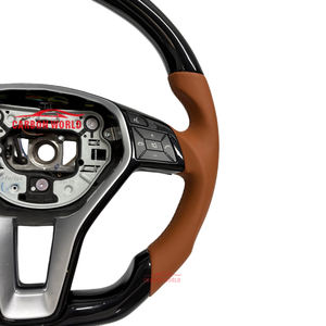 Volante Deportivo Color Negro Piano para Mercedes-Benz W204 Clase C 2008-2014 C200 C300 <span class=keywords><strong>C220</strong></span> CDI C63 <span class=keywords><strong>AMG</strong></span> Estate - Product Image 5