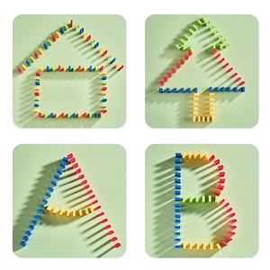 <span class=keywords><strong>Mini</strong></span> <span class=keywords><strong>Domino</strong></span> Train Jouet Dominoes Blocs de Construction Jeu d'Empilage de Tuiles pour Enfants Train <span class=keywords><strong>Domino</strong></span> <span class=keywords><strong>Électrique</strong></span> Jouets Éducatifs Créatifs - Product Image 5