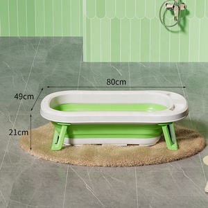 Hot bán bé bồn tắm Pad nổi hỗ trợ chỗ ngồi Mat có thể gập lại ngâm phòng tắm bồn tắm trong nhà PP + TPE chất liệu 5 năm bảo hành - Product Image 4