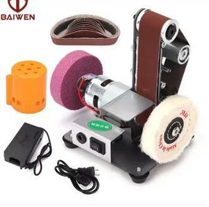 <span class=keywords><strong>Ponceuse</strong></span> à bande verticale électrique DIY de type F et aiguiseur de couteaux, outil multifonctionnel 12V 96W - Product Image 5