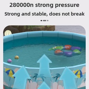 Piscina Inflable Plegable de PVC para Uso en Casa y al Aire Libre, Piscina para Niños y Baño de Mascotas, Venta al por Mayor Internacional - Product Image 3