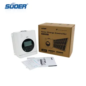 Suoer Mppt Solar Laadregelaar 12V 24V 30A 40A 60A 80A 100A 30 Amp Solar Regulator Photovoltai Lading controller