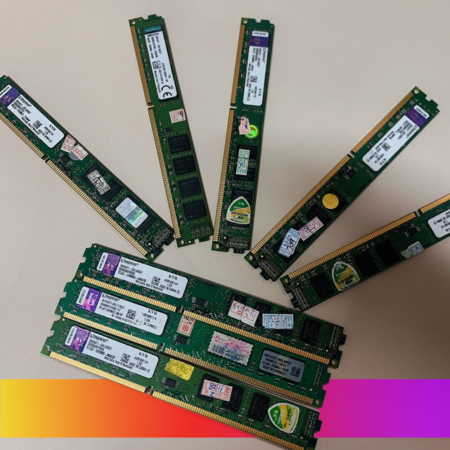 Wholesale DDR3 Computer Parts DDR 2GB 4GB 8GB Memoria Ram 1333mhz 1600mhz 1.5V 240pin Wide/thiner Ram for Pc Used