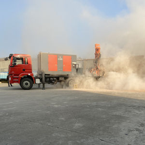 ホットトップリグ直販チェーン深さ580mロータリークローラー掘削リグ鉱山または井戸トラックに使用 - Product Image 3