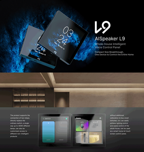 Panel de control en miniatura <span class=keywords><strong>con</strong></span> interruptor de relé dual inteligente L9 para soluciones de gestión de iluminación inteligente doméstica e industrial - Product Image 4