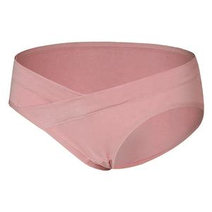 Taille basse <span class=keywords><strong>grossesse</strong></span> confortable respirant ventre soutien sans couture en forme de U femmes bref maternité sous-vêtements culottes - Product Image 4
