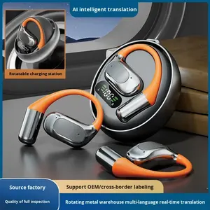 Auriculares Deportivos Inalámbricos Impermeables con Gancho para la Oreja, Auriculares Deportivos con Gancho, Auriculares TWS, Auriculares Inalámbricos, Bluetooth 5.4, Audifonos - Product Image 6