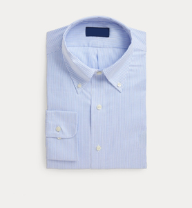 Chemise Ralph Lauren Vintage Unie à Manches Longues pour Homme, Style Designer 2026, Décontractée, Respirante et Silencieuse - Product Image 2