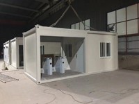 Maison mobile modulaire multifonctionnelle, robuste, résistante au vent, sûre, durable, conteneur plat préfabriqué