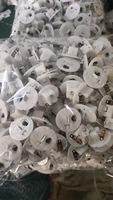 Bande lumineuse LED en plastique grand format, couleur blanc chaud, petite veilleuse clignotante, base 35 mm, pour décoration DIY et cadeaux faits main