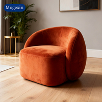 Luxuriöser nordischer, langlebiger Relaxsessel, lässiger Akzent-Chaiselongue-Sessel, Sofagarnitur für Apartment, Villa, Wohnzimmermöbel