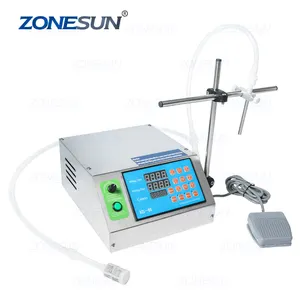 Zonnesun — Machine de remplissage pour bouteilles d'eau, appareil semi-automatique pour remplir les flacons de jus, boissons, huile et parfum, pompe à diaphragme