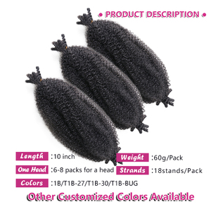 Bán Buôn Bom Niềm Đam Mê <span class=keywords><strong>Twist</strong></span> Faux Locs Crochet Tóc Bện Tổng Hợp Trẻ Em Tự Nhiên Xoăn Sóng Nước Ombre Hộp Mùa Xuân Sóng Nước - Product Image 4