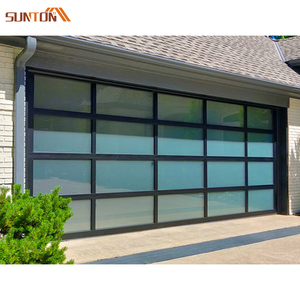 Panneau <span class=keywords><strong>de</strong></span> verre trempé givré, en <span class=keywords><strong>aluminium</strong></span> anodisé, moderne, pour <span class=keywords><strong>garage</strong></span>, 3 pièces, <span class=keywords><strong>prix</strong></span> d'usine - Product Image 3