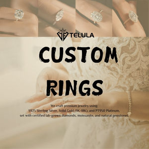 IGI GIA Compromiso personalizado HT CVD Lab Creado 14K 18K Oro Pt950 Anillo de bodas Quilate Anillo de diamantes Anillos de joyería de platino - Product Image 1