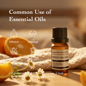 Aceite Esencial de Naranja Dulce OEM 10ml 100% Puro Destilado al Vapor Cosmético para el Cuidado de la Piel Aromaterapia Alivio del Dolor Anti-Hinchazón - Product Image 3