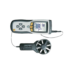 LOOBO LB-FS93 เครื่องวัดความเร็วลมแบบดิจิตอลแบบพกพา ความละเอียด 0.01 ม./วินาที -10-60C ช่วงอุณหภูมิ ความเร็วลมอเนกประสงค์ อุณหภูมิ - Product Image 3