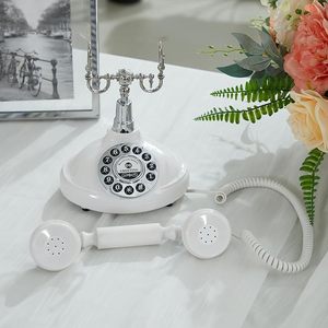 Telefono <span class=keywords><strong>Vintage</strong></span> per Registrazione Audio, Libro degli Ospiti per Matrimonio, Telefono Rotativo Ovale per Messaggi di Nozze - Product Image 2