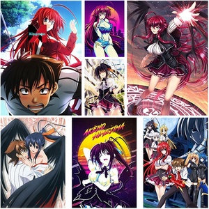 โปสเตอร์อนิเมะ <span class=keywords><strong>DXD</strong></span> โรงเรียนสินค้า2D ศิลปะแขวนผนังภาพพิมพ์คุณภาพสูงข้ามพรมแดน Lazada สำหรับตกแต่งห้อง - Product Image 6