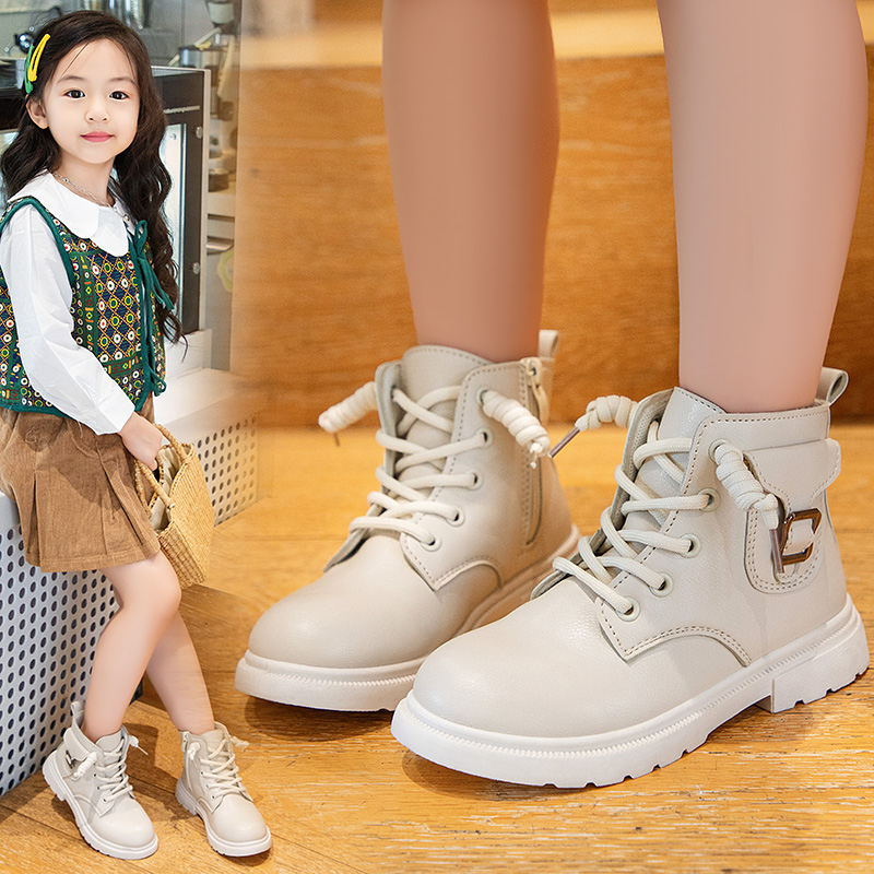 Ventas calientes invierno niñas Botas estilo coreano encaje felpa nieve  Botas niños chica alto Top moda Zapatos Niños Botas 26 37 CSH545|snow boots  children|boots childrenboots children girl - AliExpress