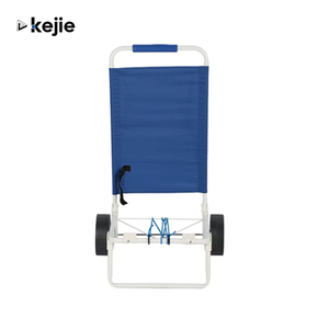 Chariot de plage portable et durable Kejie, chariot à roulettes et plateforme en acier pliable pour outils - Product Image 1