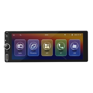 Reproductor MP5 para Coche con Pantalla de 6.86 Pulgadas, Inalámbrico, CarPlay, Android Auto, Montaje en el Tablero, con Cámara de Reversa HD, Radio FM Estéreo 1Din - Product Image 5