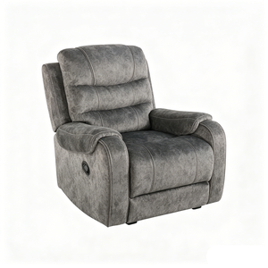 Sillón Reclinable de Terciopelo Estilo Europeo con Estructura de Madera, Extensible, Giratorio, de Tres Plazas, para Sala de Estar - Product Image 5
