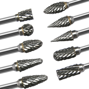 Fresa de Carburo de Tungsteno de 3mm para Taladro, Herramienta Rotativa de Doble Corte para Metal y <span class=keywords><strong>Madera</strong></span> - Product Image 1